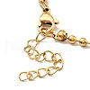 2Pcs 2 Style Key and Padlock Pendant Necklaces Set NJEW-G036-10G-5