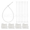 Plastic Hang Tag Fasteners FIND-WH0160-72A-1