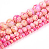 Baking Painted Glass Beads Strands X1-DGLA-N003-10mm-A01-2