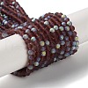 Imitation Jade Glass Beads Strands EGLA-A034-T3mm-MB13-1
