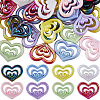 SUNNYCLUE 48Pcs 8 Colors Opaque Acrylic Beads OACR-SC0001-87-1