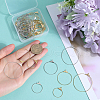 SOFPLATE 60Pcs 6 Styles Brass 2-Loops Link Pendants KK-SP0002-05-3