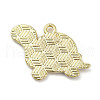 Light Gold Plated Alloy Enamel Pendants ENAM-L041-05C-2