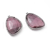 Faceted Cat Eye Pendants CE-L023-004-2