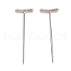 Nickel Plated Steel T Pins for Blocking Knitting FIND-D023-01P-02-1