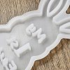 Easter Theme Rabbit with Word Pattern DIY Silicone Table Lamp Molds SIMO-G008-02B-5