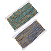 ARRICRAFT 2 Bundles 2 Colors Polyester Wavy Lace Ribbon OCOR-AR0001-70B-1