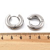201 Stainless Steel Hoop Earrings EJEW-P304-13B-P-5