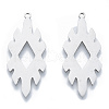 Non-Tarnish 201 Stainless Steel Pendants STAS-N090-LA963-1-1