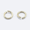 Brass Open Jump Rings KK-G331-08-5x0.8-NF-2