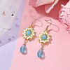 304 Stainless Steel Dangle Earrings EJEW-MZ00216-02-2