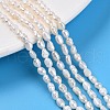Natural Cultured Freshwater Pearl Beads Strands X-PEAR-N014-04E-1
