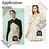 DIY Ethnic Style Flower Pattern Embroidery Crossbody Bags Kits DIY-WH0374-77-7