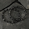 2Pcs 2 Styles Natural & Synthetic Gemstone Beads Stretch Bracelets for Women GZ5852-2
