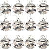 SUNNYCLUE 100PCS Tibetan Style Zinc Alloy Pendants TIBEP-SC0002-83-1