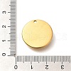 Ion Plating(IP) 304 Stainless Steel Rhinestones Pendants STAS-I321-14G-3