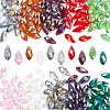 AHADERMAKER 150Pcs 10 Colors Electroplate Glass Faceted Teardrop Beads EGLA-GA0001-25-7