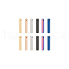 BENECREAT 12Pcs 6 Styles 304 Stainless Steel Pendants STAS-BC0003-85-7