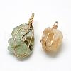 Natural Mixed Stone Pendants G-R435-19-2