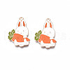 Alloy Enamel Pendants ENAM-S115-169-2