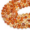 Natural Red Agate Beads Strands G-C116-A12-02-3