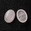 Oval Natural Rose Quartz Cabochons G-I171-13x18mm-01-2