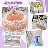   26 Yards 4 Colors Polyester Centipede Braid Lace Trimming OCOR-PH0003-95-6