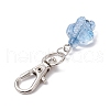 Sea Turtle Transparent Glass Pendant Decoration HJEW-JM02262-5