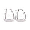 304 Stainless Steel Hoop Earrings for Women EJEW-F287-07P-1