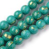 Natural Mashan Jade Beads Strands G-F670-A01-12mm-2