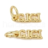 Brass Charms KK-S527-02G-B-1