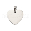 304 Stainless Steel Stamping Blank Tag Pendants STAS-Z126-02P-01-1