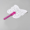 Paper Hand Held Fan DIY-WH20001-27E-01-2