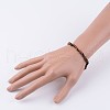 Natural Tiger Eye Beaded Stretch Bracelets X-BJEW-JB02459-02-3