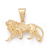 304 Stainless Steel Pendants STAS-I163-057G-2
