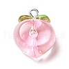 Transparent Resin Pendants X-RESI-C020-01P-2