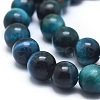 Natural Tiger Eye Bead Strands G-I224-02-6mm-3