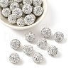 Polymer Clay Rhinestone Beads RB-H284-14MM-001-1