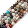 Natural Mixed Stone Beads Strands G-RM250109-C2-5