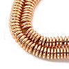 Electroplated Non-magnetic Hematite Beads Strands G-P571-I01-01C-3