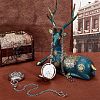 Unicraftale 2Pcs Stainless Steel Clip Pocket Watch Chain DIY-UN0003-64-2