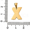 304 Stainless Steel Pendants STAS-K297-01G-X-3