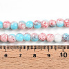 Baking Painted Glass Beads Strands DGLA-N003-6mm-C03-5