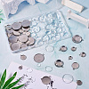 DIY Blank Dome 304 Stainless Steel Pendant Making Kits DIY-TA0011-82-16