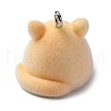 Flocky Animal Resin Pendants FIND-S001-05H-2
