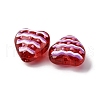 Glass Enamel Beads GLAA-Q125-01D-4