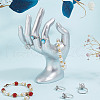 Resin Mannequin Hand Jewelry Display Holder Stands RDIS-WH0009-015A-3