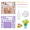 Geometric Shape Paper Quilling Template DIY-NB0010-77-1