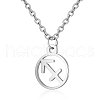 201 Stainless Steel Pendants Necklaces NJEW-S063-TN505-9-1