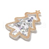Christmas Theme Opaque Printed Acrylic Pendants SACR-Z005-02A-2